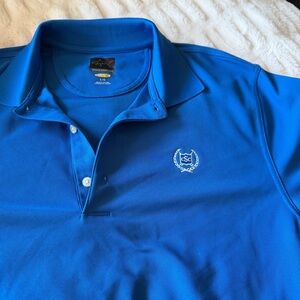 Greg Norman Collection Royal Blue Polo Shirt